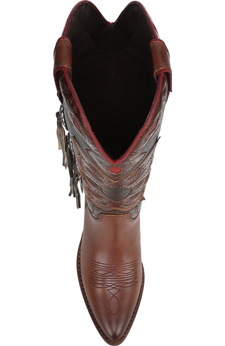 Sam Edelman Rhett Western Boot, Alternate, color, Prestige Chocolate