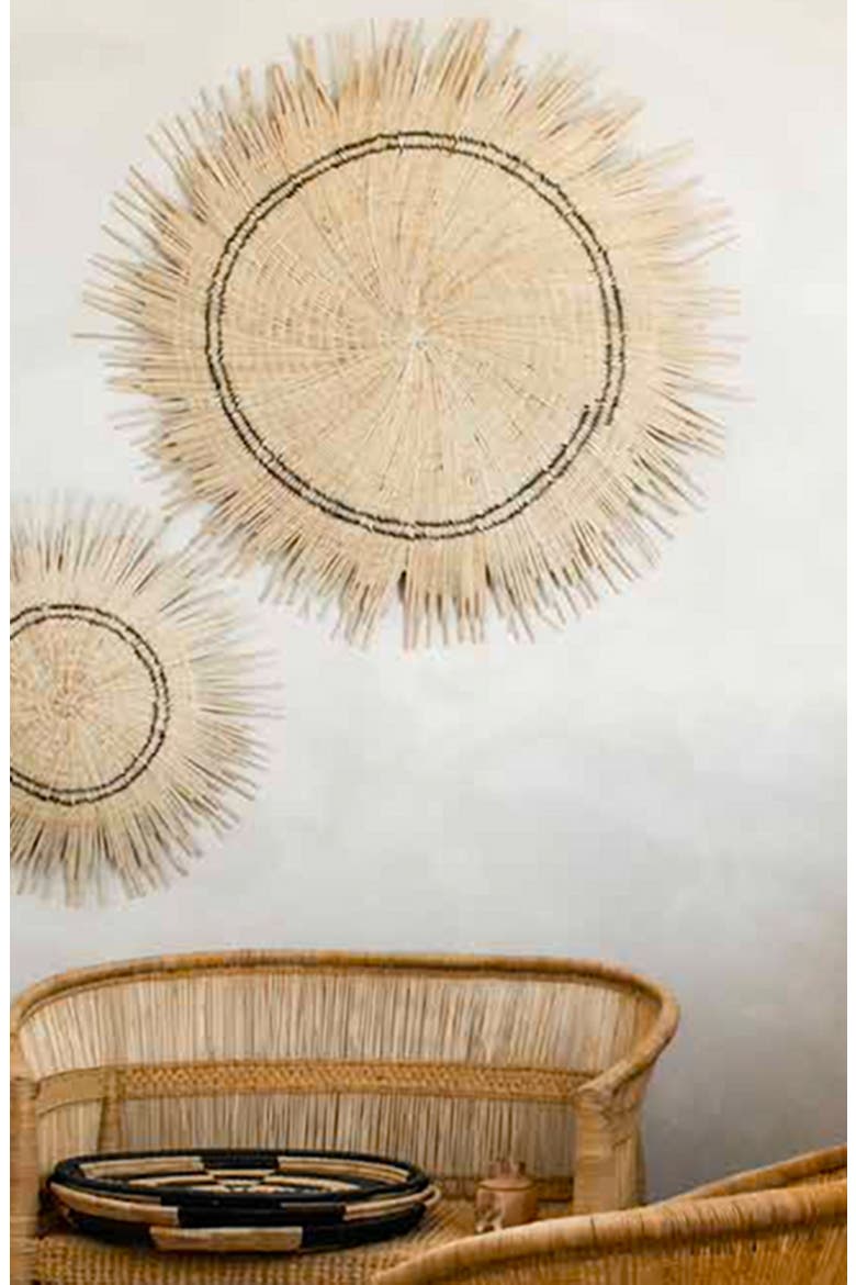 Sun Circle Natural - Wall Art, Alternate, color, Natural