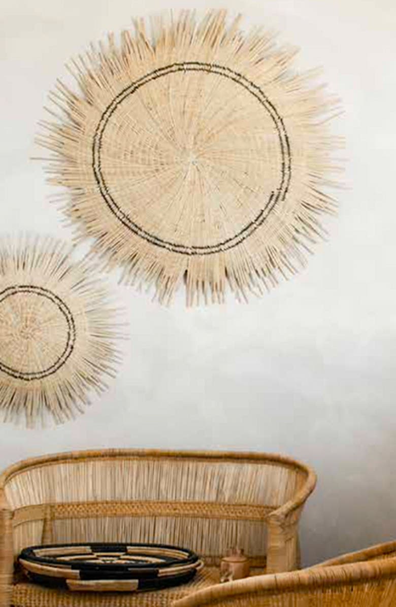 Mbare Sun Circle Natural - Wall Art, Alternate, color, Natural