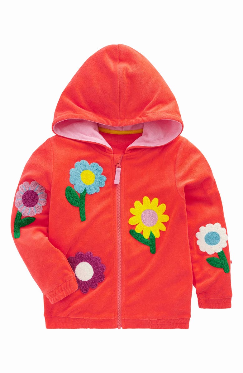Mini Boden Kids' Cotton Blend Terry Hoodie, Main, color,