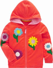 Mini Boden Kids' Cotton Blend Terry Hoodie