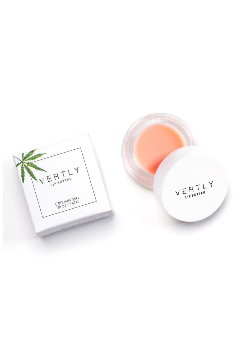 CBD Infused Rose Lip Butter, Main, color, NO COLOR