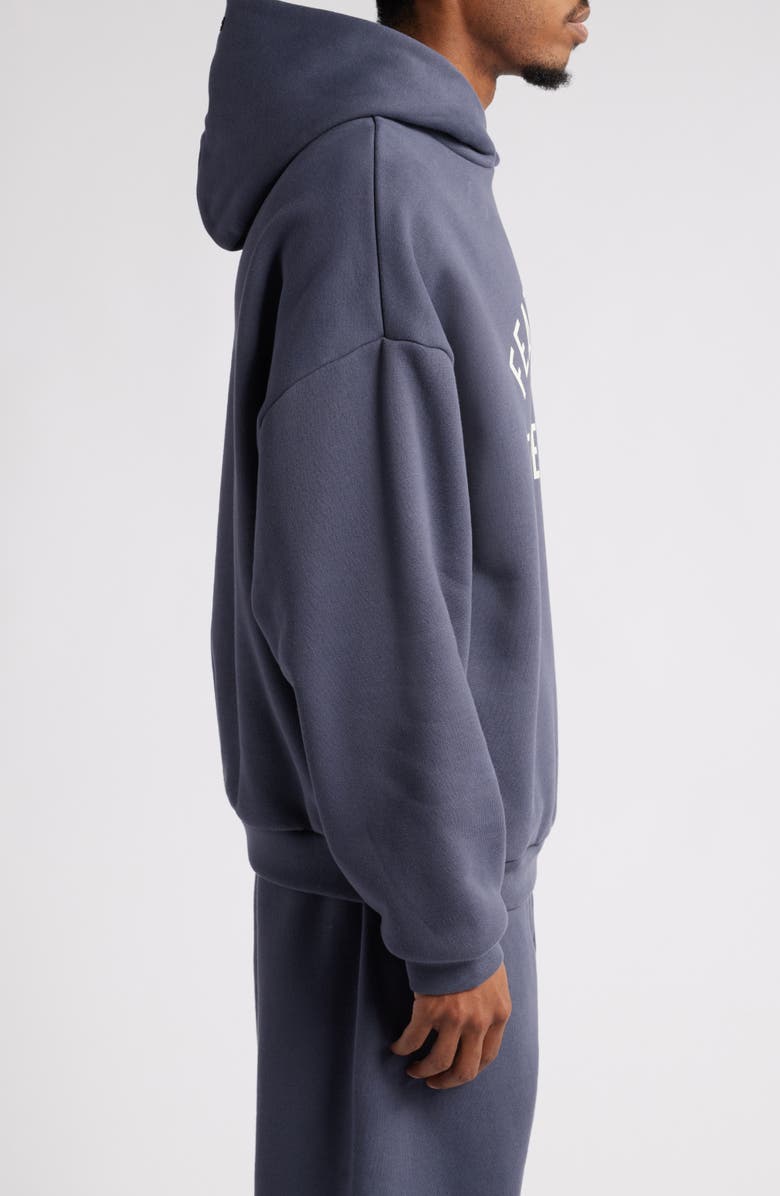 Fear of God Essentials Cotton Blend Fleece Graphic Hoodie, Alternate, color, 