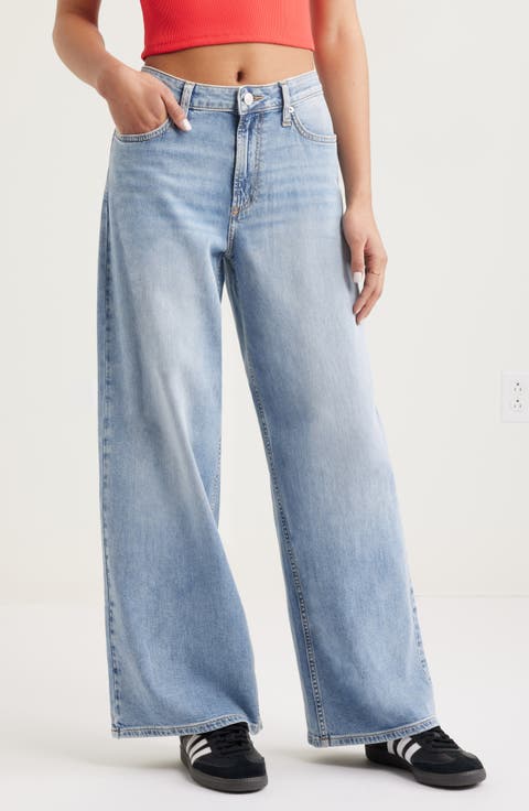 Mid Rise Baggy Jeans