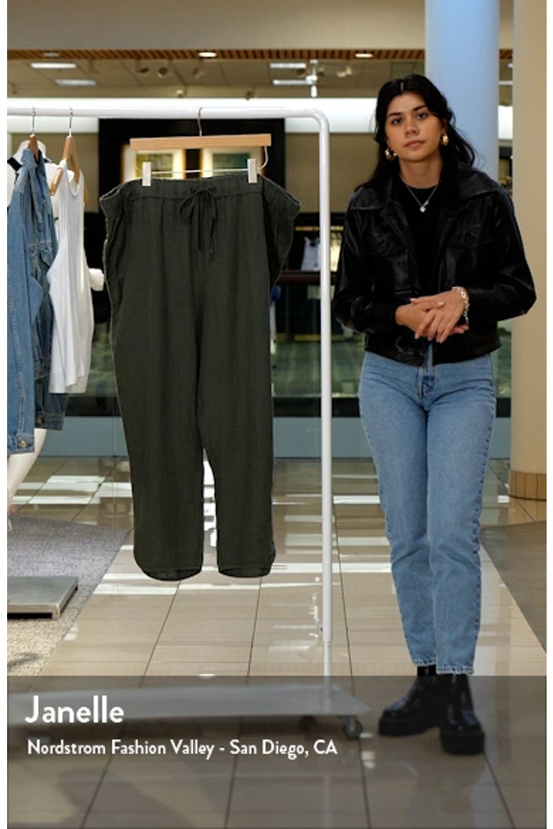 Tulip Hem Linen Pants video