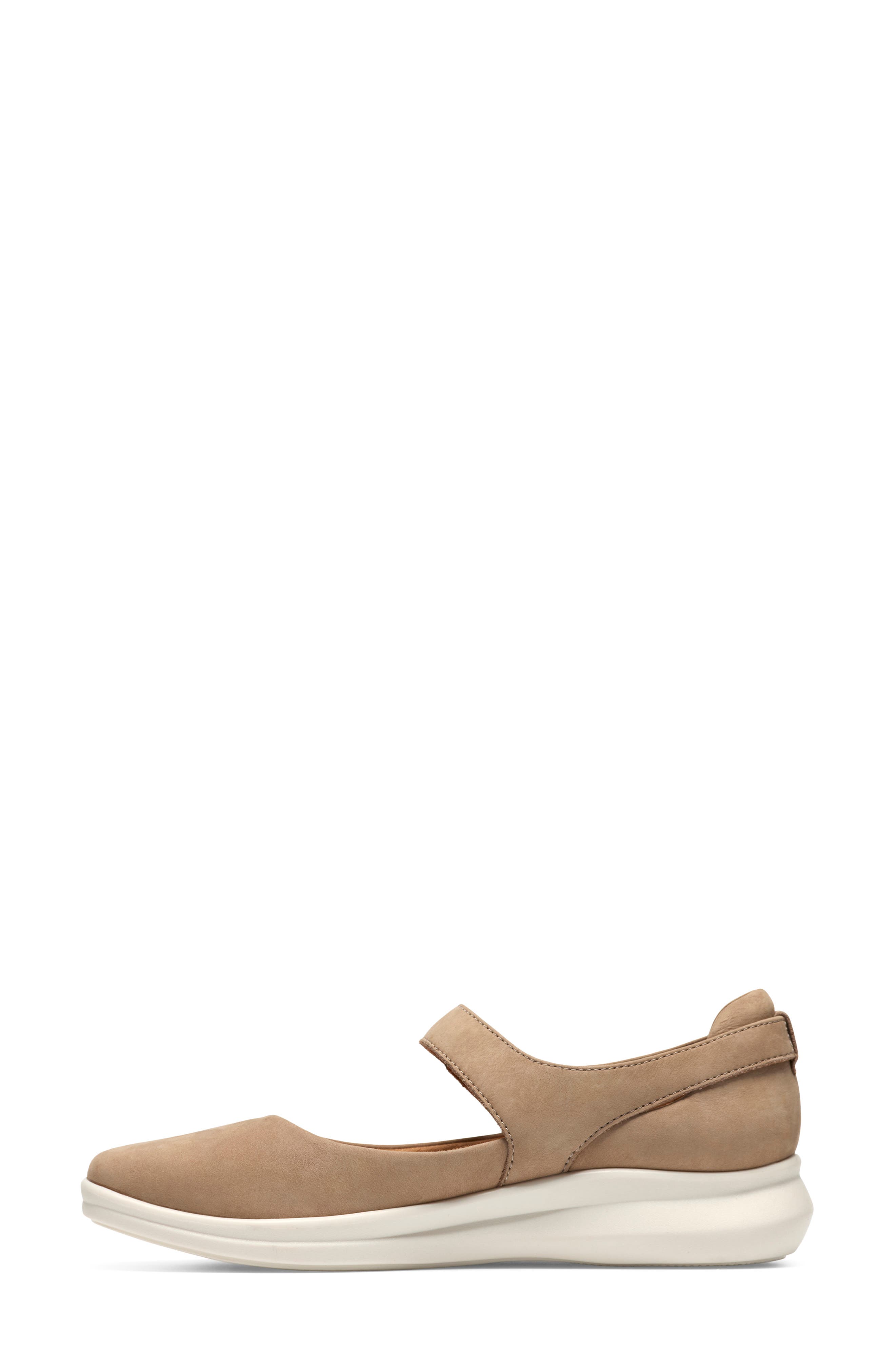 Lynell Mary Jane Flat, Alternate, color, TAUPE NUBUCK