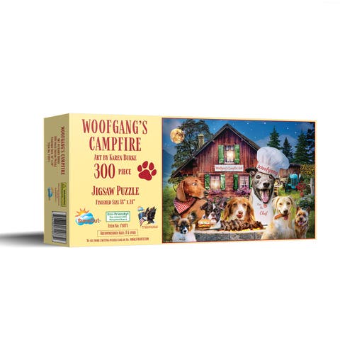 Wolfgang's Campfire 300 piece Jigsaw Puzzle for Adults