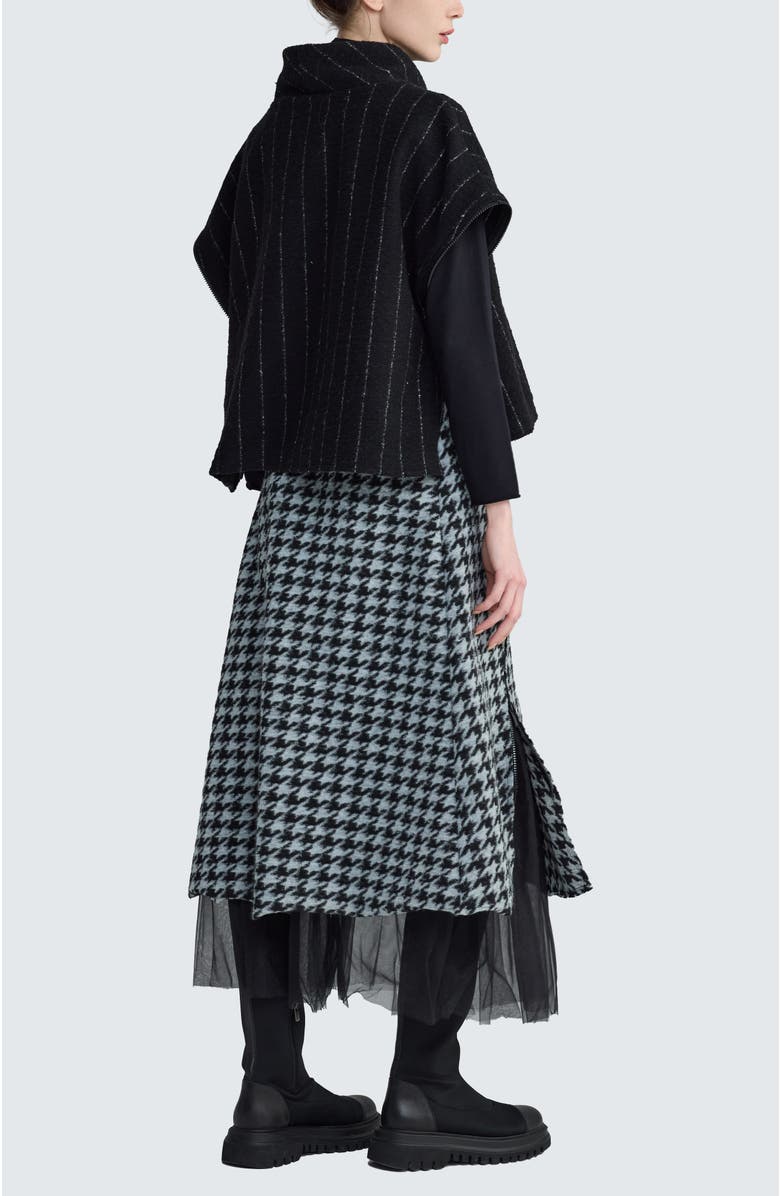 LUUKAA Elara Wool-Felt Pullover, Alternate, color, Monochrome Black