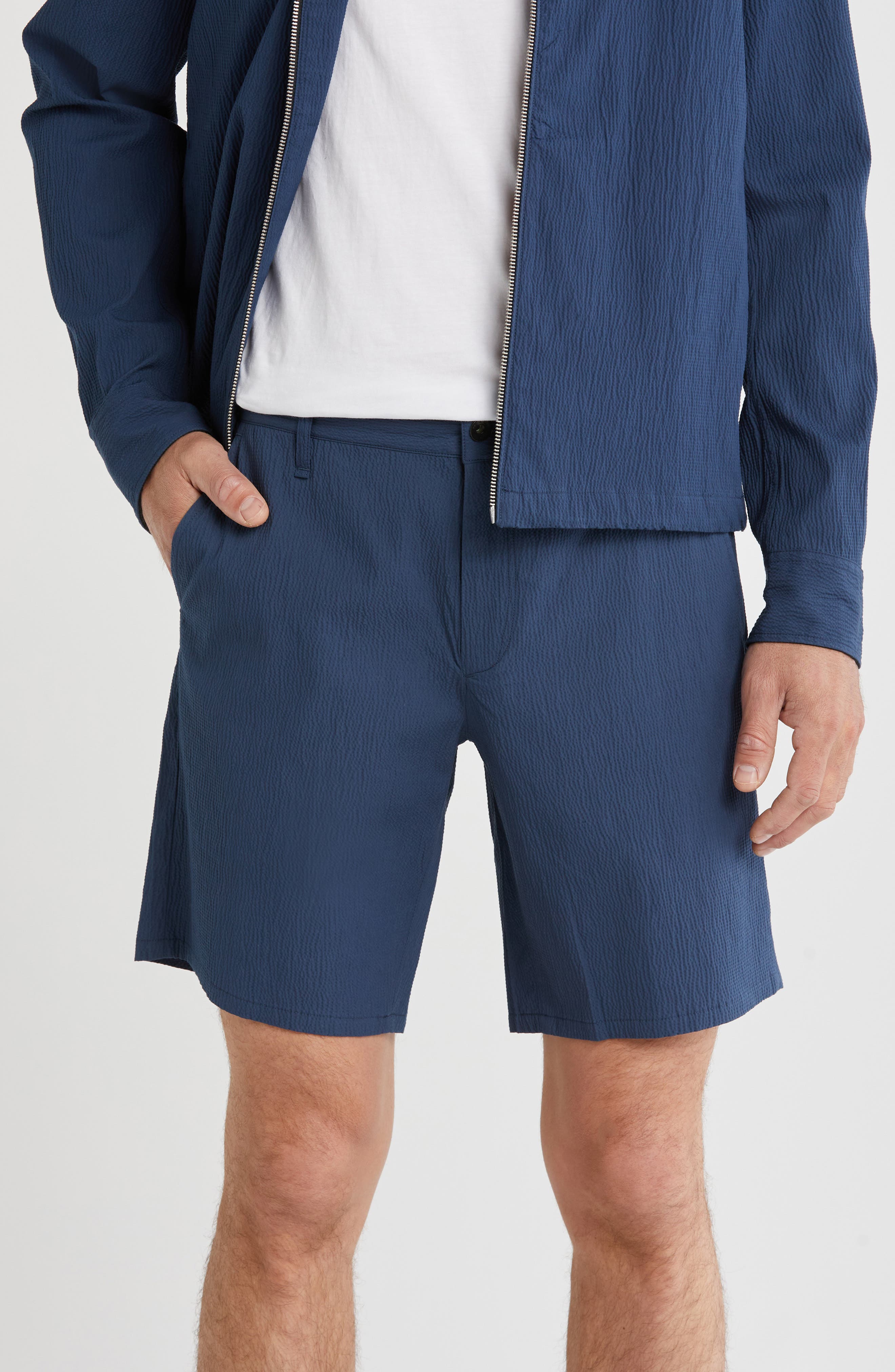 rag & bone Perry Seersucker Shorts