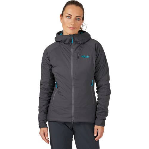Rab Vapour-rise Summit Jacket In Black