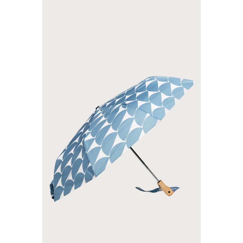 Original Duckhead Eco-friendly Compact Duck Umbrella In Blue