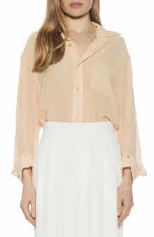 Atticus Sheer Button Up Shirt