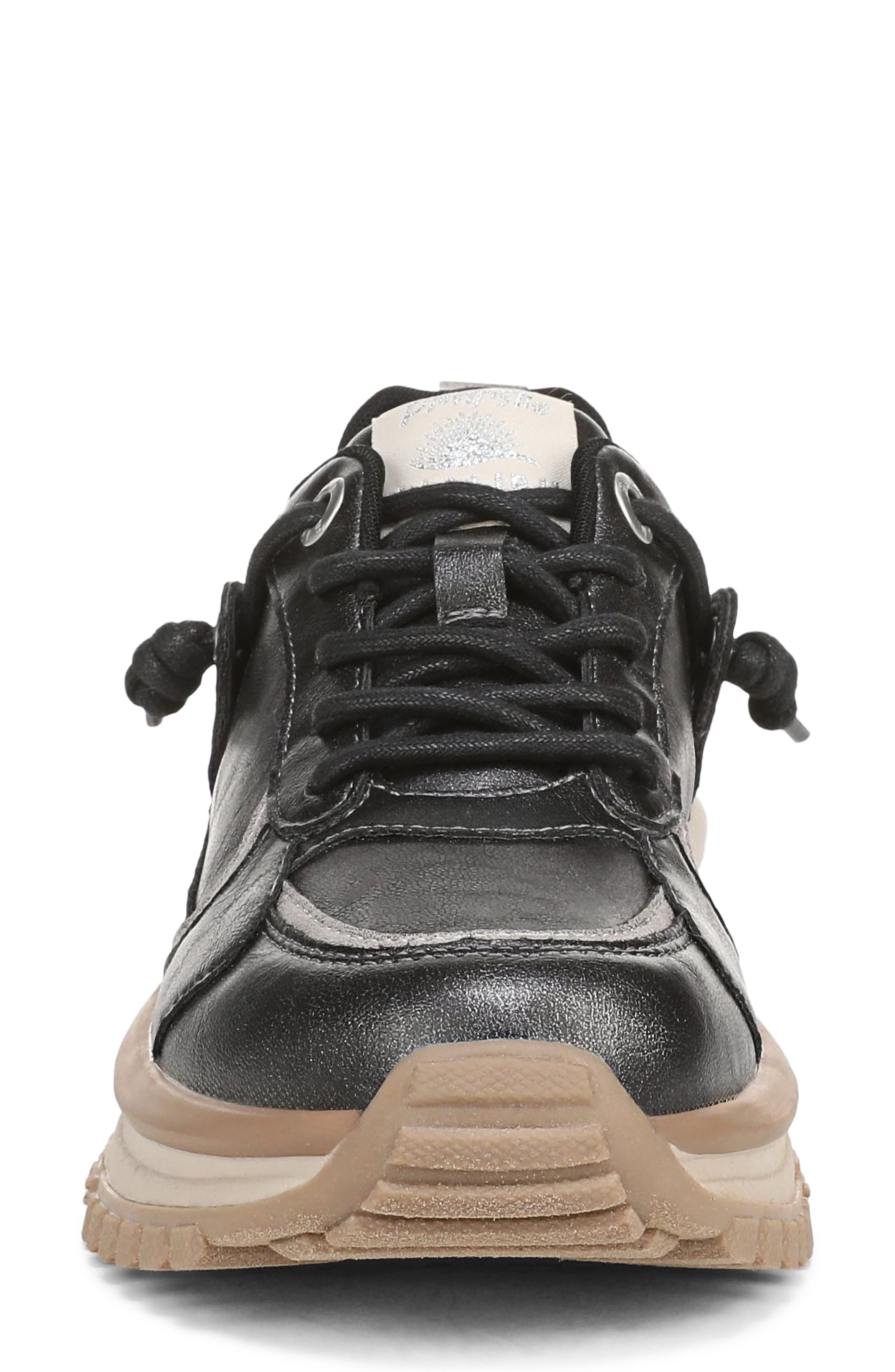 Leotina 2 Faux Leather Sneaker, Alternate, color, GUNMETAL GREY FAUX LEATHER