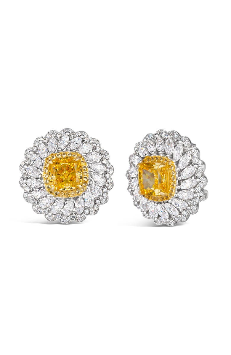 Anna Zuckerman La Maya Diamond Crystalline Earrings, Main, color, 
