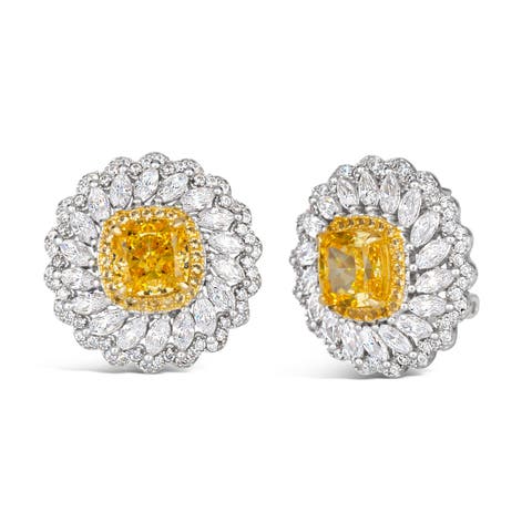 La Maya Diamond Crystalline Earrings
