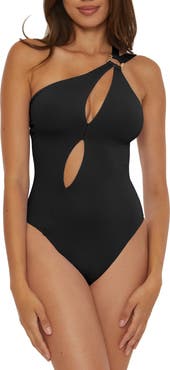 Soluna Tahiti One-Shoulder Cutout One-Piece Swimsuit