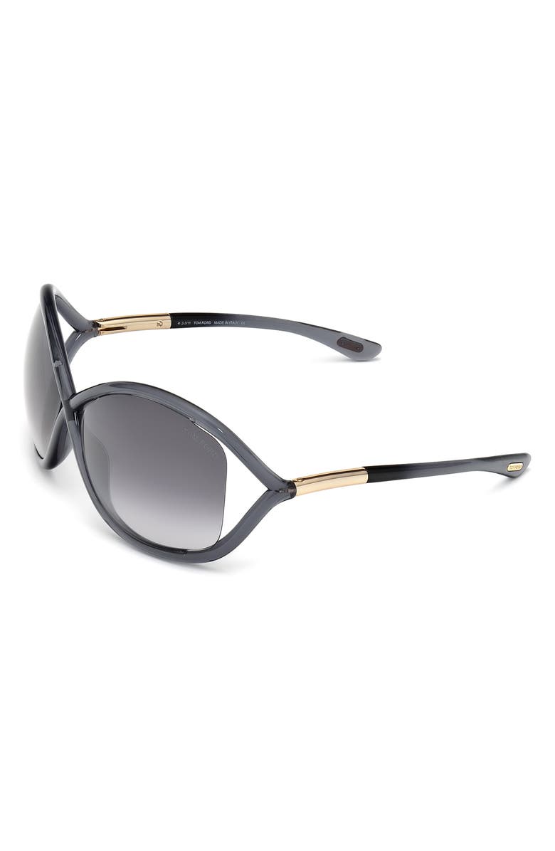 TOM FORD 'Whitney' 64mm Open Side Sunglasses, Alternate, color,