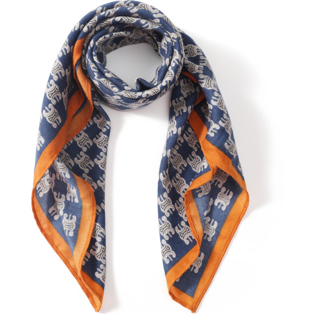 Youzey The Bianca Scarf In Blue