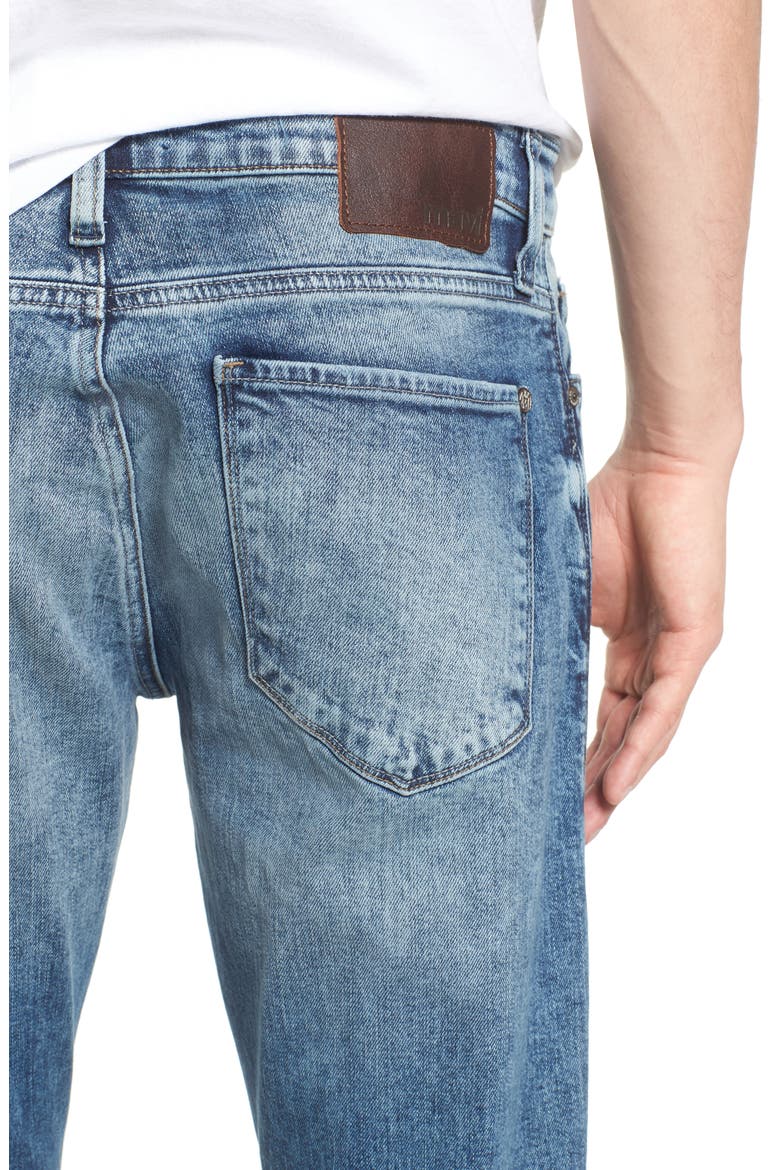 James Skinny Fit Jeans, Alternate, color, MID PATCHED RIPPED