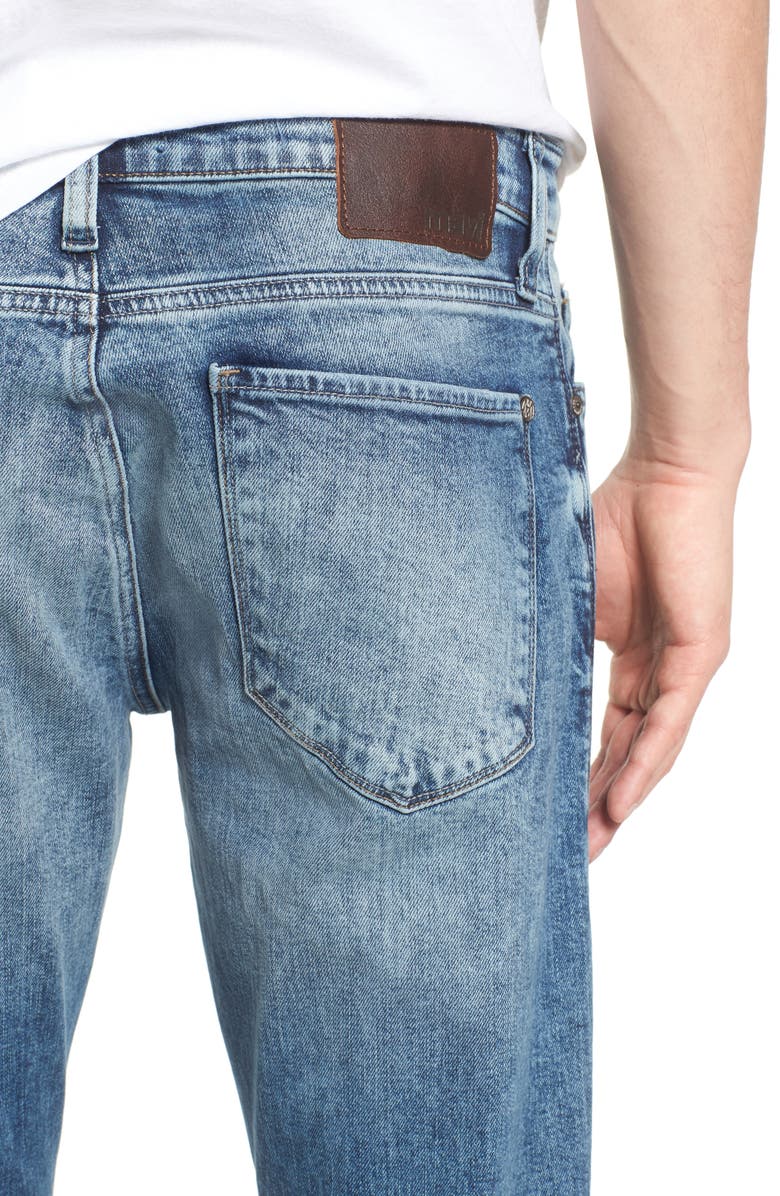 Mavi Jeans James Skinny Fit Jeans, Alternate, color, Mid Patched Ripped