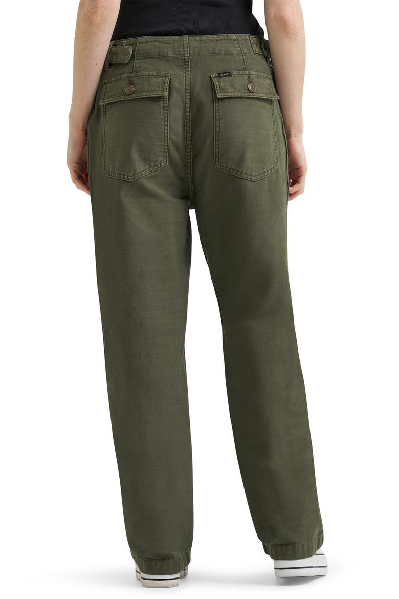 Loose Fit Utility Pants, Alternate, color, OAK MOSS