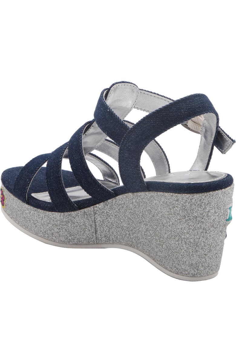 Nina Bubbles Emoji Platform Sandal, Alternate, color,