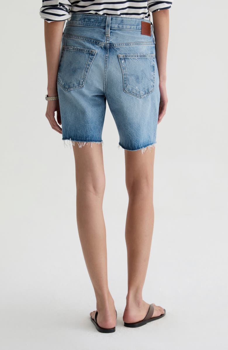 AG Ex-Boyfriend Mid Thigh Denim Cutoff Shorts, Alternate, color, Sierra Meadow