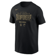 Nike Men's Nike Black US National Sled Hockey 2026 Winter Olympics Gold Medal Champions T-Shirt