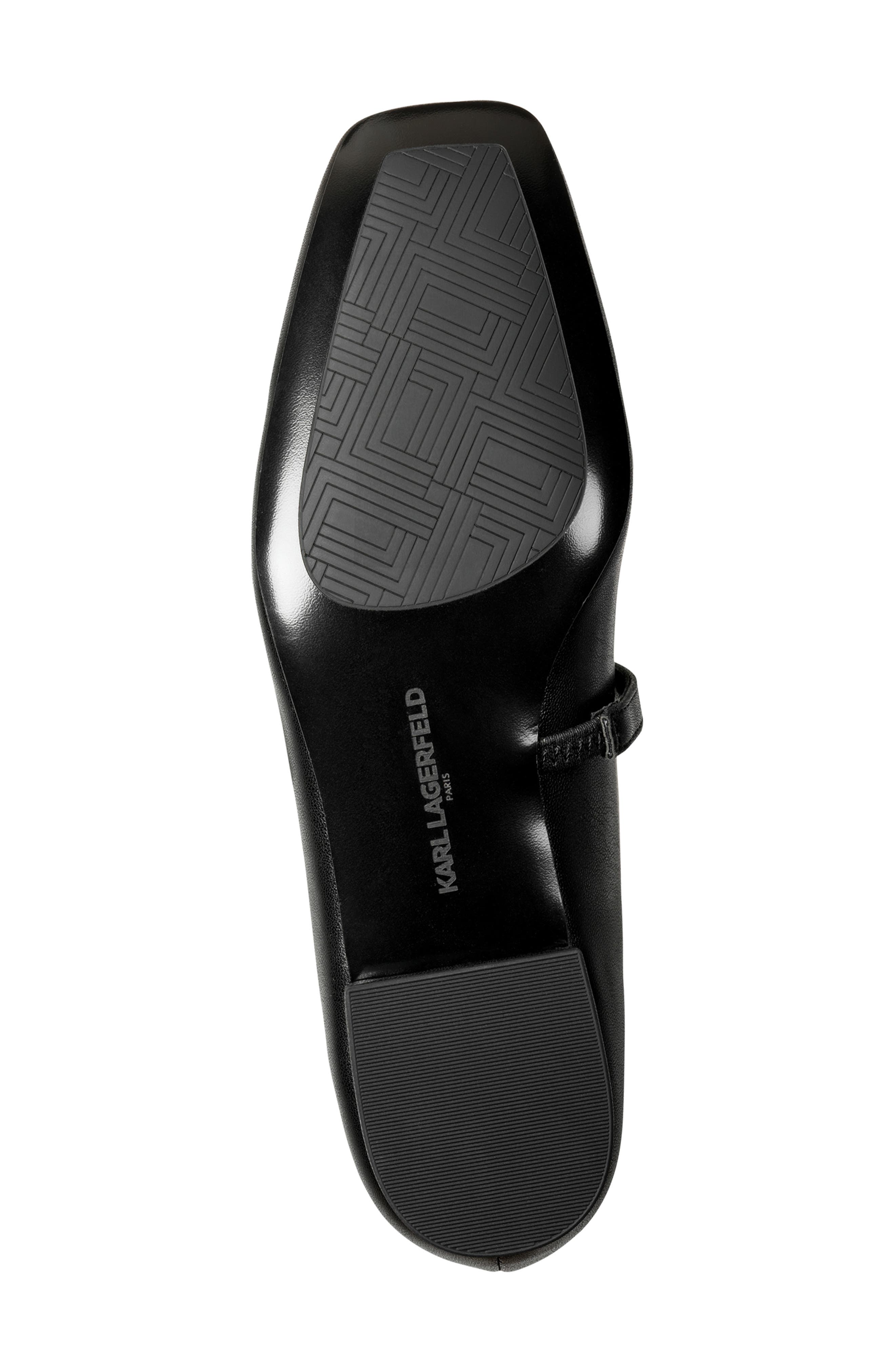 Sidra Mary Jane Flat, Alternate, color, BLACK/ CREAM