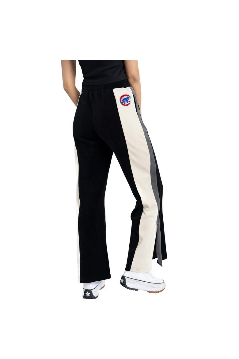 Women's Lusso Black Chicago Cubs Nova Pants, Main, color, Black