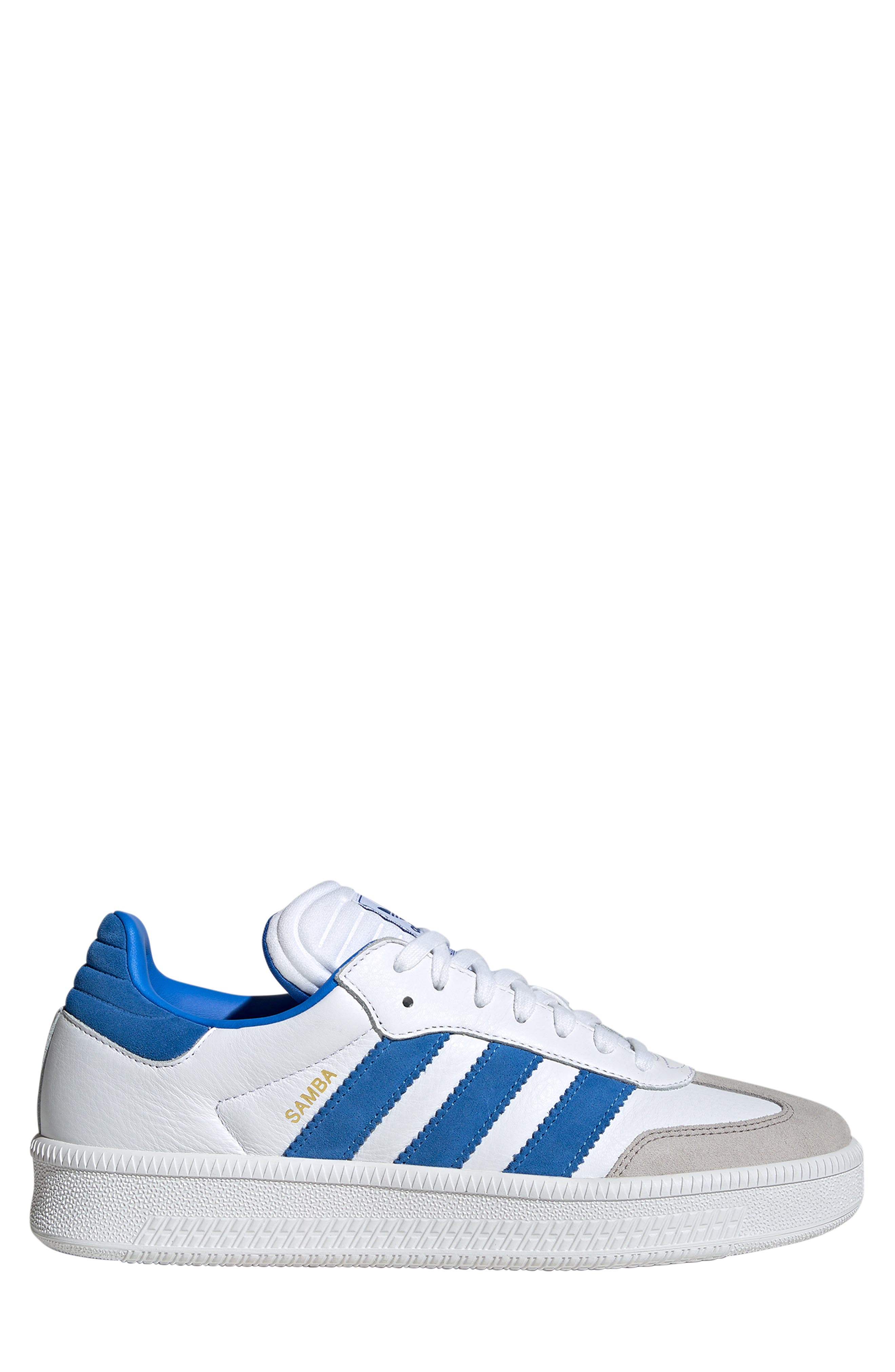 Gender Inclusive Samba XLG Sneaker, Alternate, color, WHITE/ ROYAL/ CLEAR GRANITE