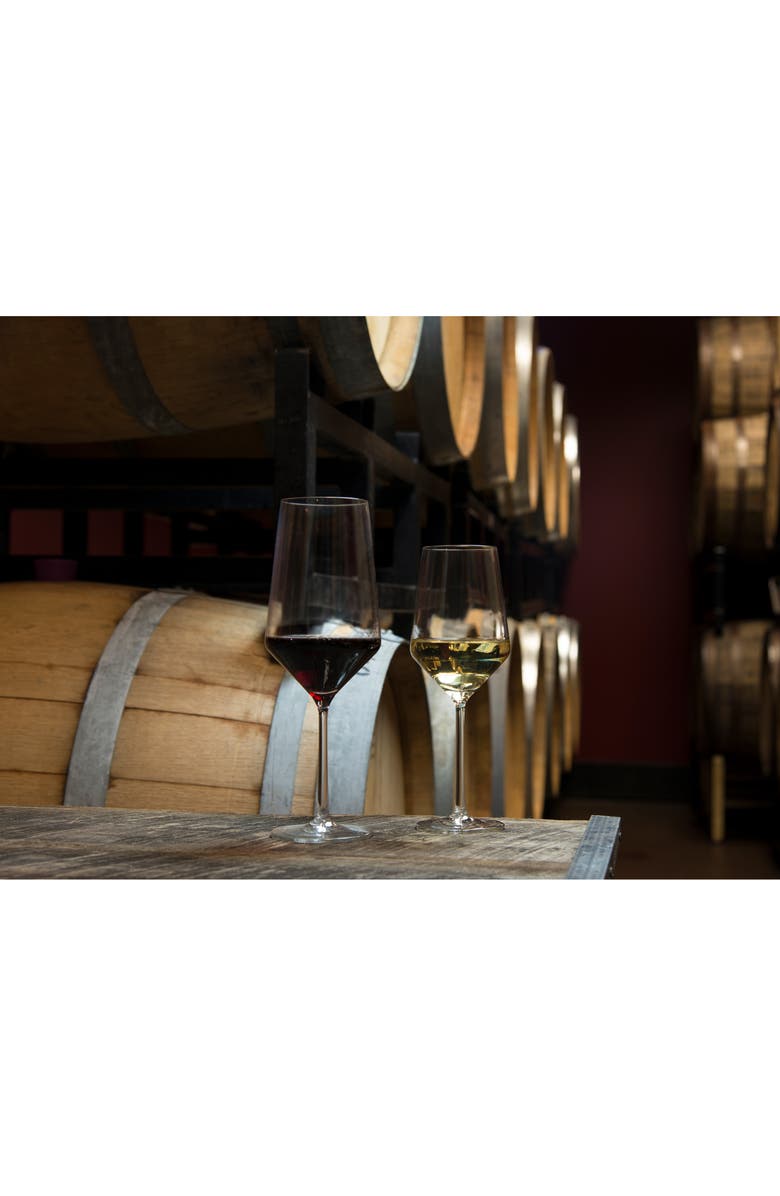 Schott Zwiesel Pure Set of 8 Red & White Wine Glasses, Alternate, color, Clear