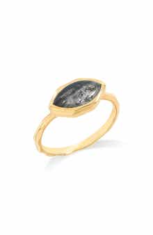 YS GEMS Marquis Stone Ring