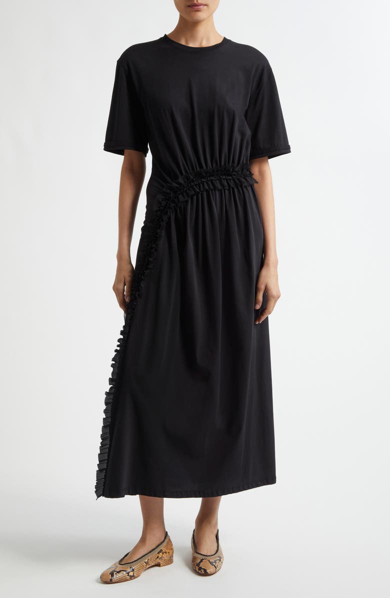 Ulla Johnson Lilia Organic Cotton Midi Dress, Main, color, 