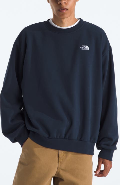 Oversize Evolution Simple Dome Crewneck Sweatshirt