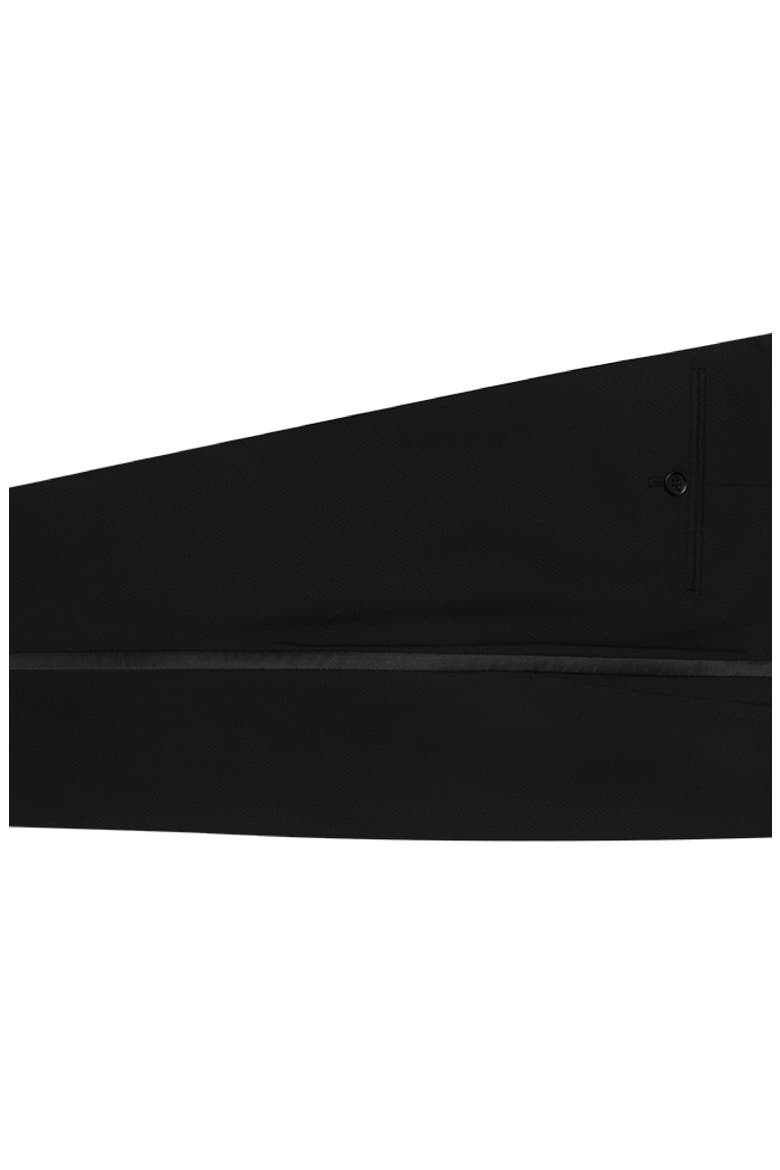 Essential Slim Tuxedo Pants, Alternate, color, Black