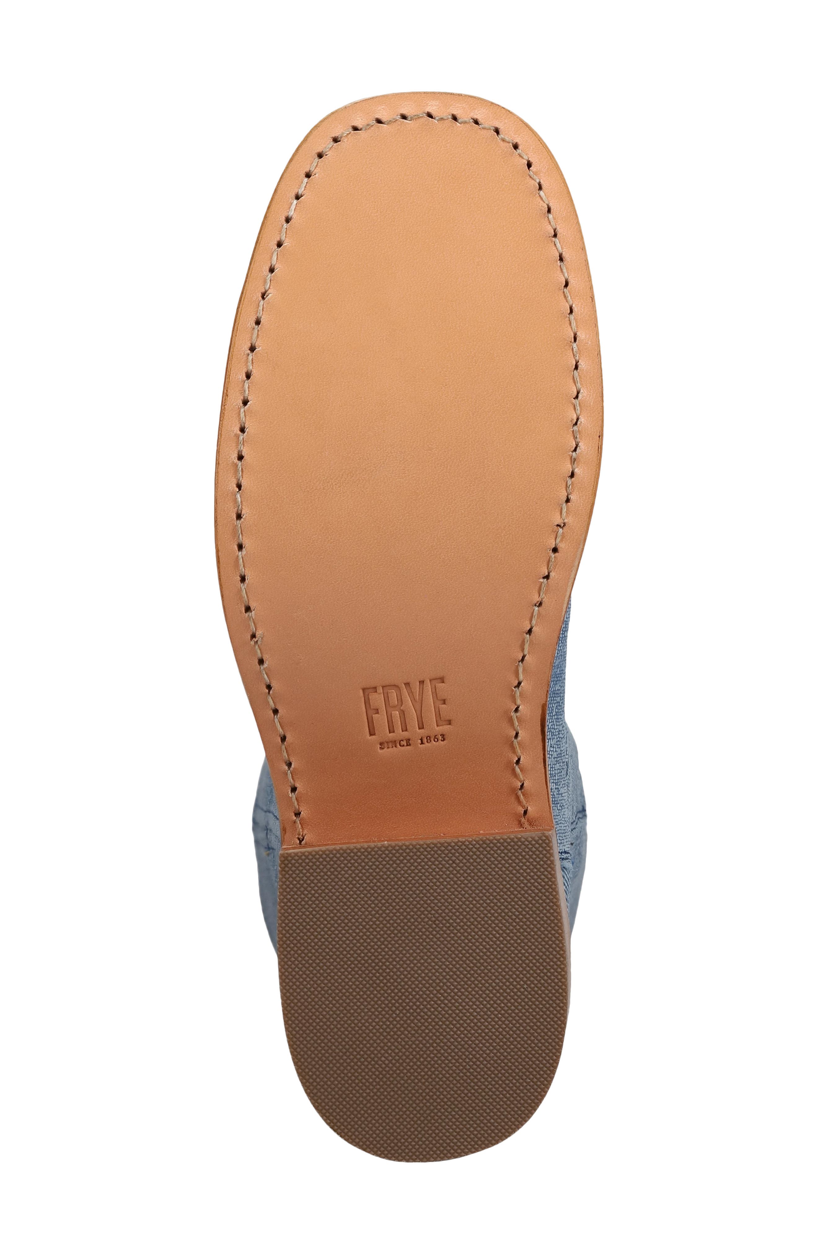 Campus Knee High Boot, Alternate, color, SKY BLUE