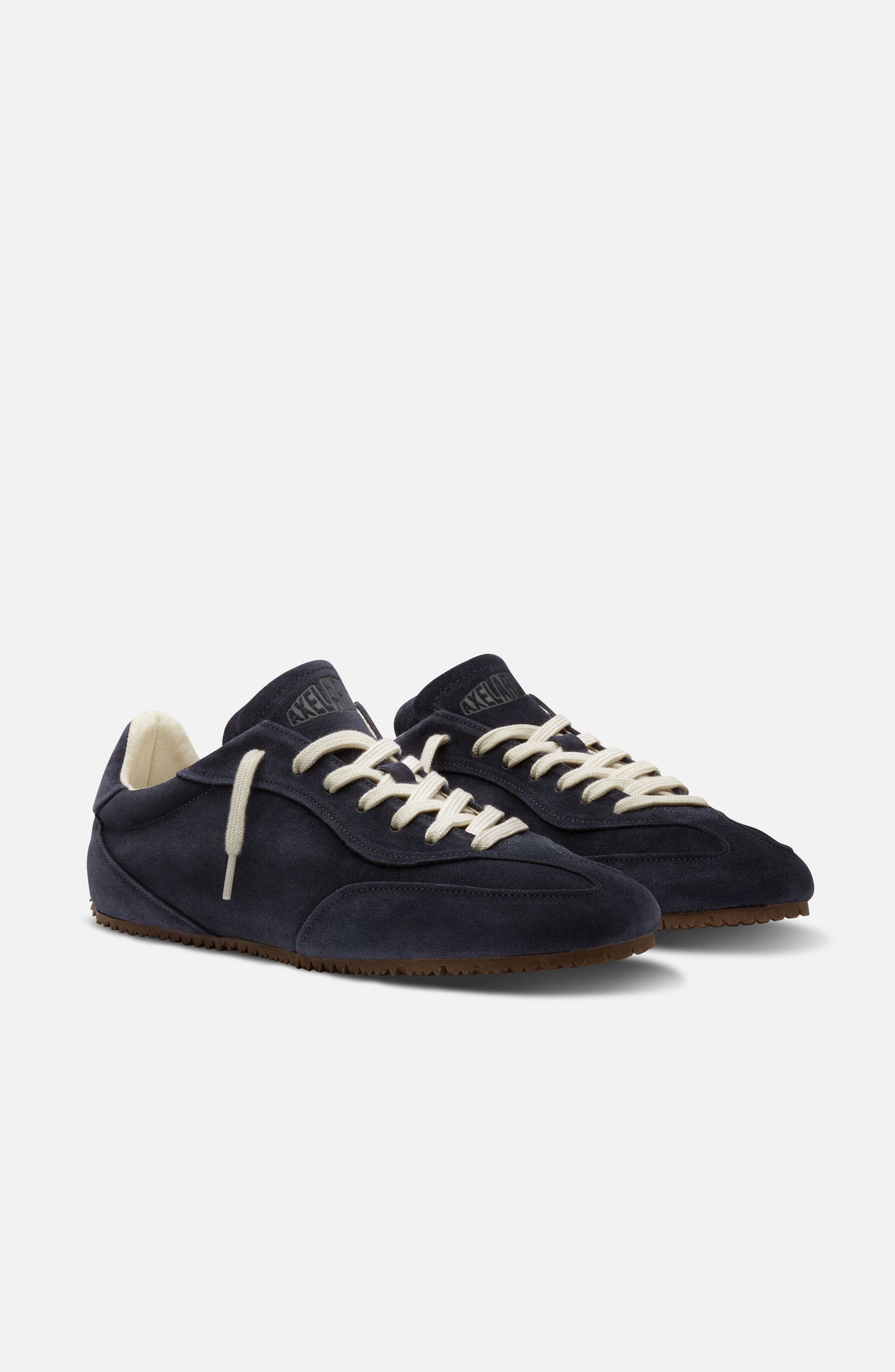 Daze Runner Suede Sneaker - Men's, Alternate, color, Dark Blue/Dark Gum