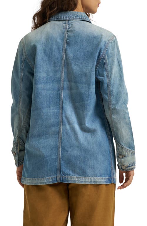 Lee Denim Chore Jacket In Blue
