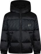 Nike Kids' Jacquard Hazard Stripe Puffer Jacket