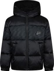 Nike Kids' Jacquard Hazard Stripe Puffer Jacket