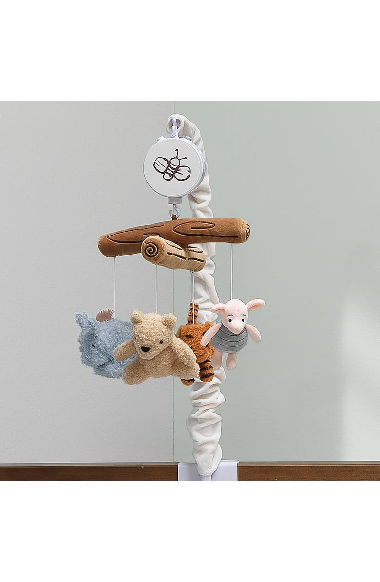 Lambs & Ivy Disney Baby Storytime Pooh Musical Baby Crib Mobile Soother Toy, Alternate, color,