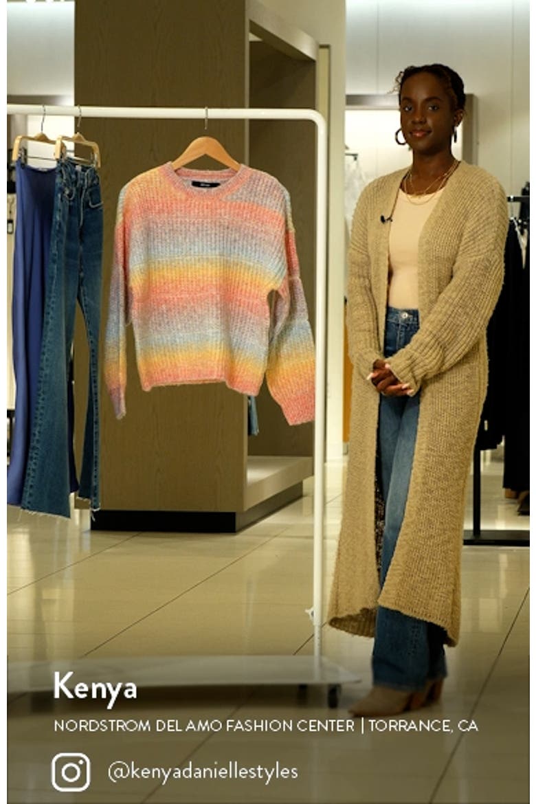 Begonia Ombré Stripe Sweater video