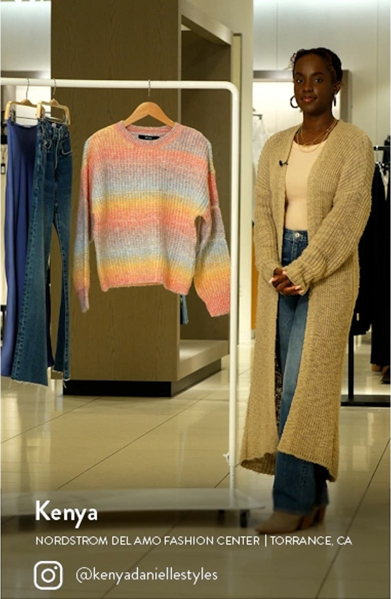 Begonia Ombré Stripe Sweater, sales video thumbnail