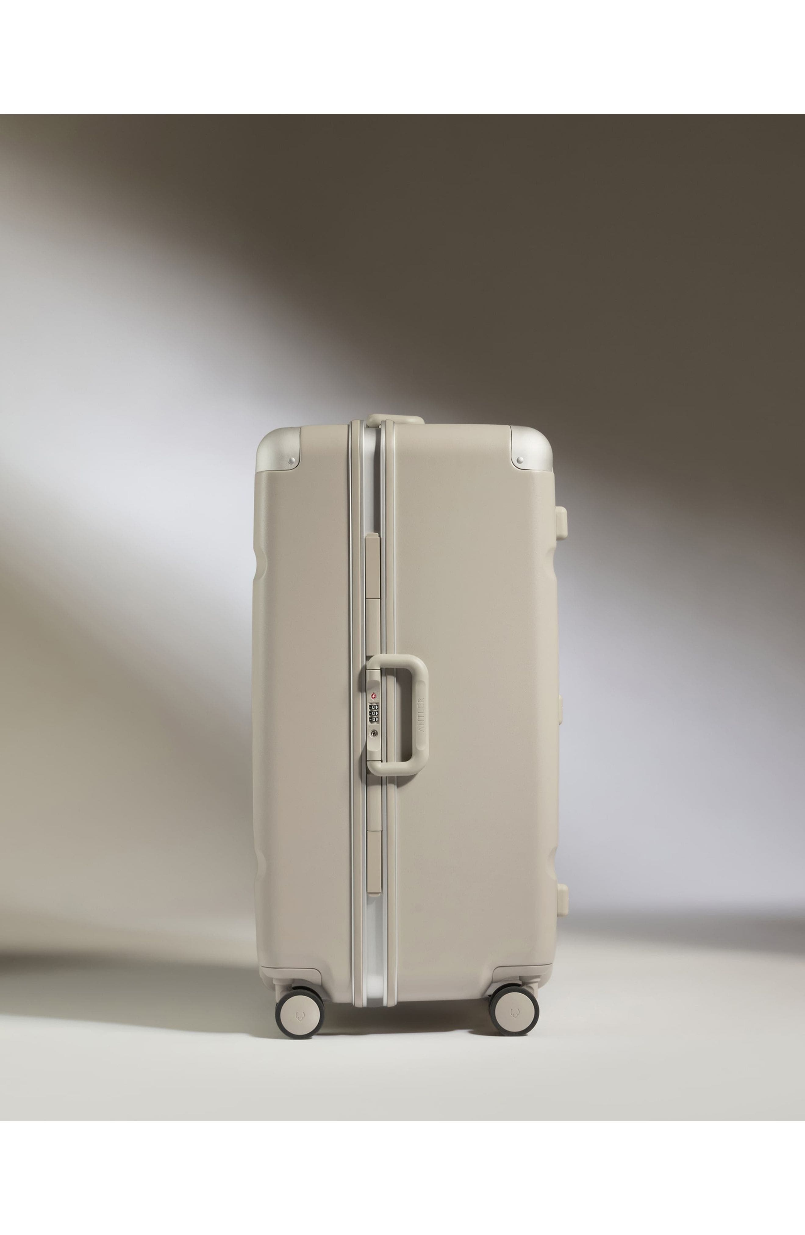 ANTLER Trunk Luggage - Heritage Stripe, Alternate, color, Sandstone