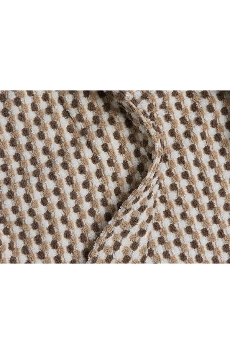 Parachute Mosaic Organic Cotton Robe, Alternate, color, Ash And Toast