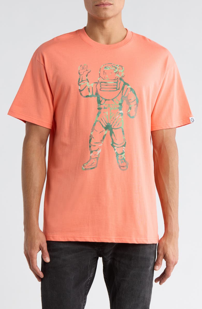 Billionaire Boys Club Astro Camouflage Graphic T-Shirt, Main, color, Coral Quartz