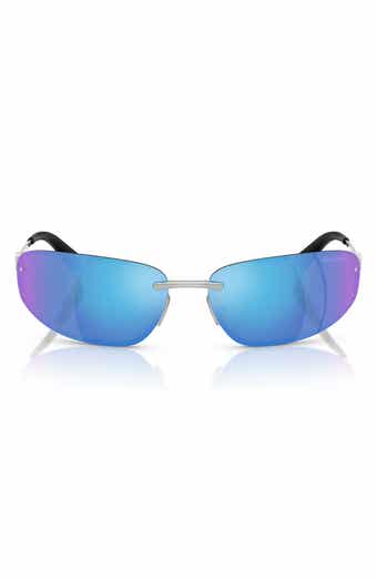 Miu Miu 69mm Oversize Oval Sunglasses