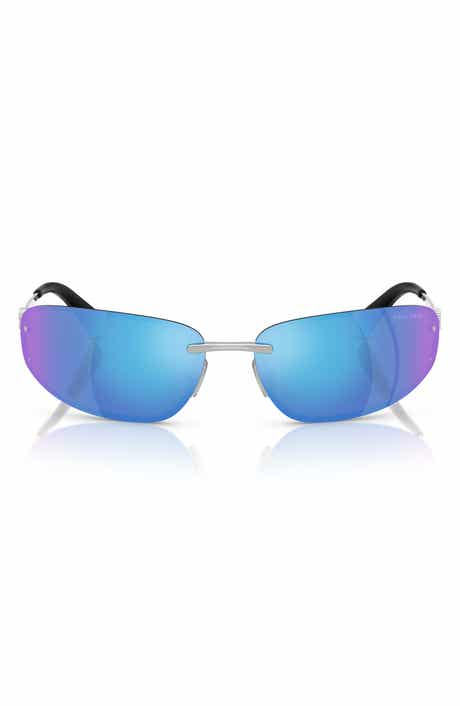 Miu Miu 69mm Oversize Oval Sunglasses