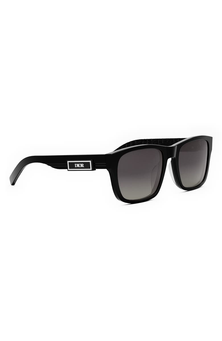 DIOR ‘DiorB23 S2F 53mm Polarized Square Sunglasses, Alternate, color, 